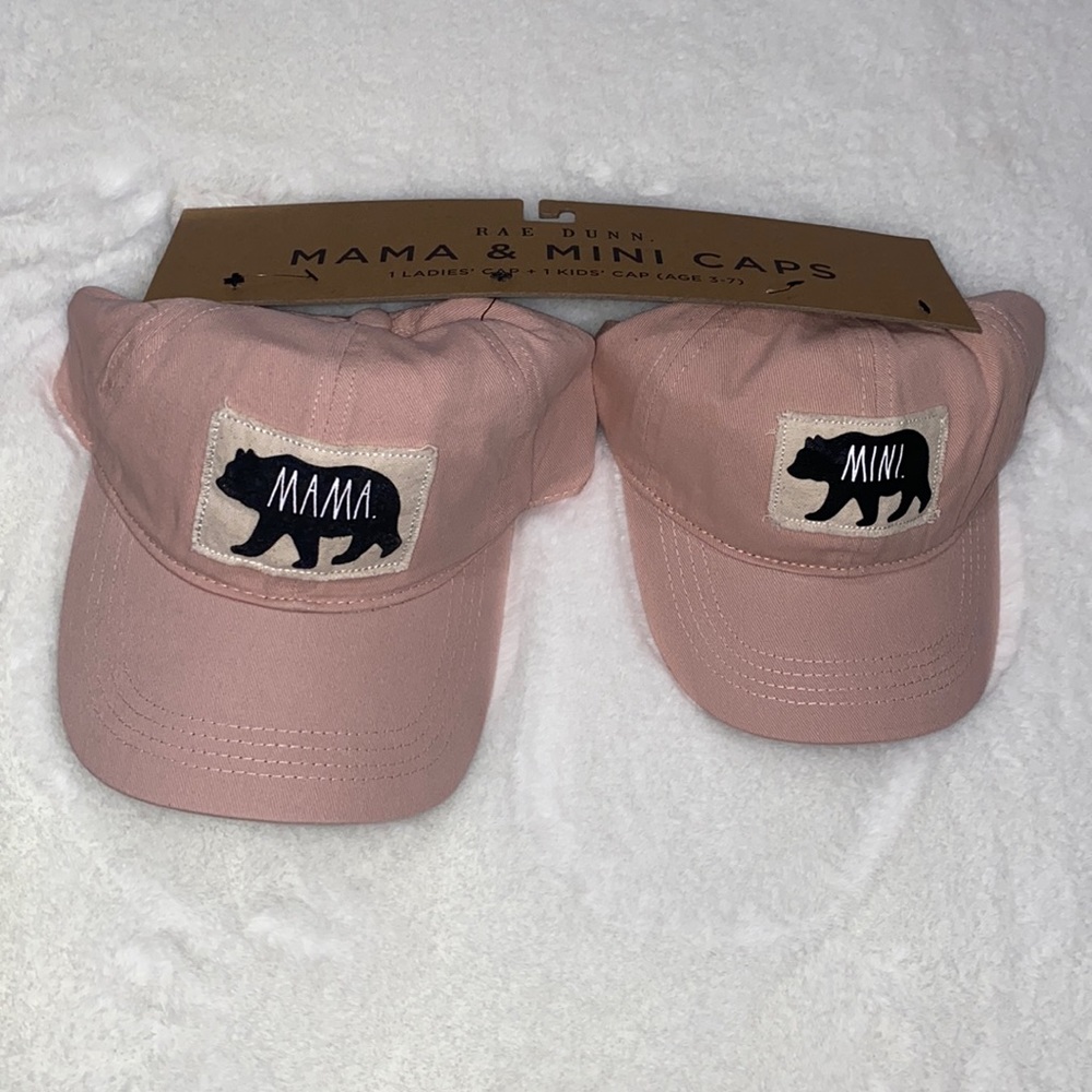 NWT Rae Dunn Mama Mini baseball caps - Picture 1 of 7